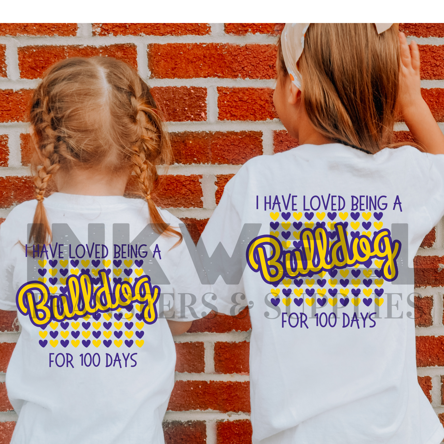 2025 100 days of school Canva Templates