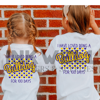 2025 100 days of school Canva Templates