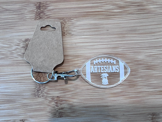 Acrylic Logo Keychain