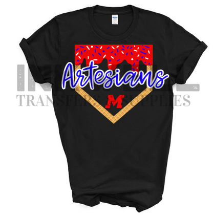 2025 ice cream baseball canva editable templates